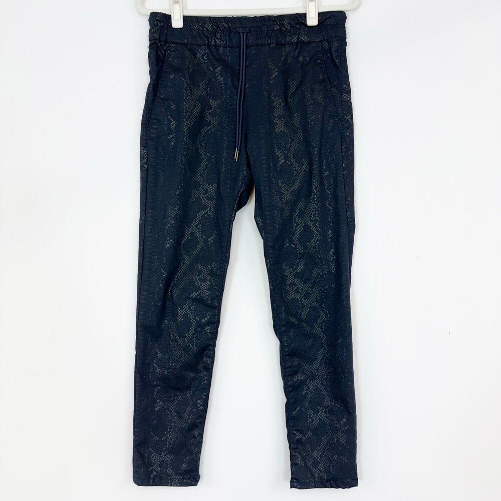 Flog Bevy Flog Shely Drawstring Python Snake Prin… - image 2